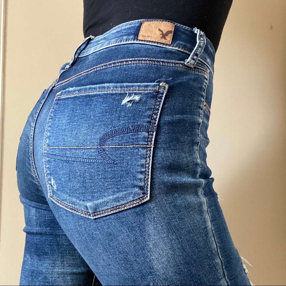 American Eagle High Waisted Jeggings Sz. 8